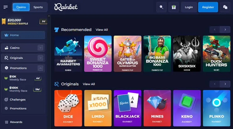 Recensione Rainbet